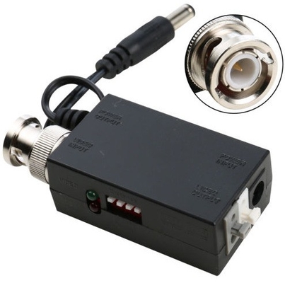 Electric DC12V 1CH Active UTP Video Transmitter Balun BNC Balun Transformers For CCTV Camera DVR System