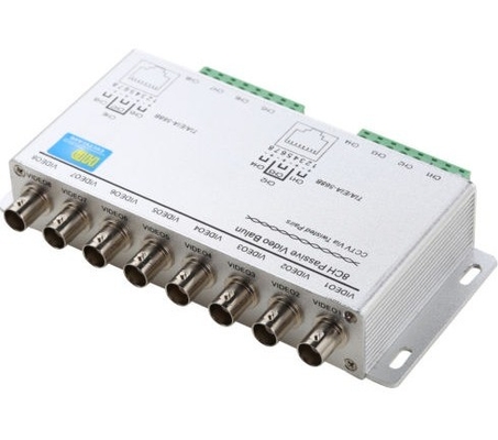 HD CVI AHD TVI Compatible 8CH Passive Video Balun Receiver Transmitter for CCTV Camera
