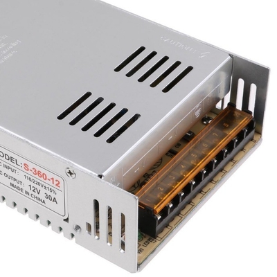 C-Power 360w 12v 30a 24v 15a 12v DC Baku Power Supply with 50/60Hz Output Frequency