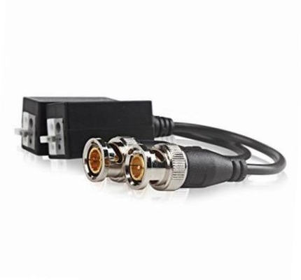ABS Plastic UTP Twisted Passive Video Balun Transmitter Transceiver for CCTV System