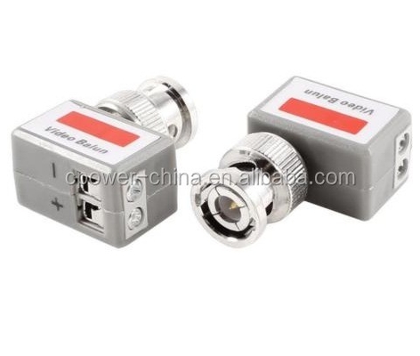 Easy Installation CCTV Coaxial BNC Video and Power Balun Transceiver to CAT5 RIGHT ANGLE