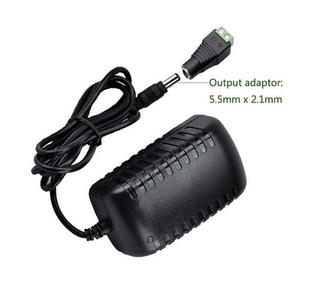 12V/24V DC 2A/1A/3A Power Supply Adapter for 12V 3528/5050 LED Strip Light 24W Performance