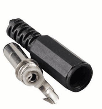 Male Terminals DC Connector 5.5x2.1mm Solder Adapter for Type DC Power Plug Jack