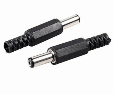 Male Terminals DC Connector 5.5x2.1mm Solder Adapter for Type DC Power Plug Jack