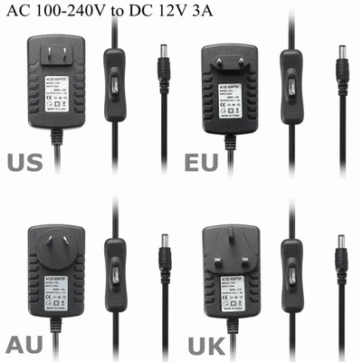 12V 15V 5V 19V 24V Output AC/DC Switching Power Supply Adapter for Electronic Products