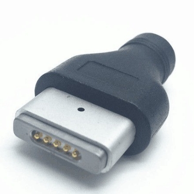 DC Connector Adapter for Apple mcbook masafe 2 Black DC5.5x2.1 to masafe two converter