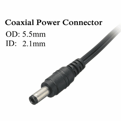 Small Size 12V 1A 12W 1000mA DC Power Adapter with Inline On/Off Switch for LED Light CCTV