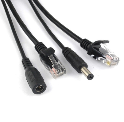 Passive PoE Adapter and Splitter Supports 5V 12V 24V 48V Transmission Distance 30-40m