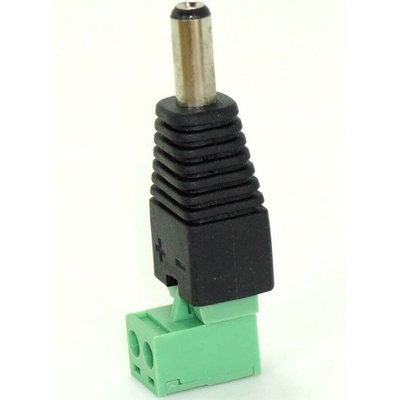 Big CCTV Surveillance DC Power Plug Male BNC Connector CE Certified for Standards