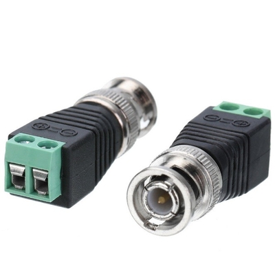 Wire Connecting Made Possible with CE Certificate Coax CAT5 To Coaxial BNC Connector