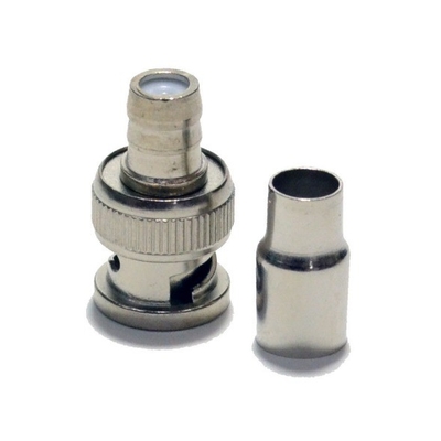 RG59 Coaxial Cable CCTV BNC Male Connector Adapter for Smooth Signal Transmission