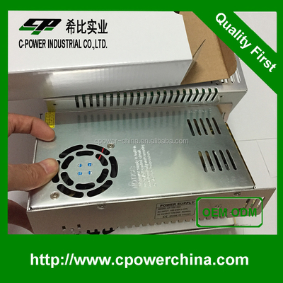 12V 30A Variable Frequency AC Power Supply S-360-12 for Stable Industrial Applications