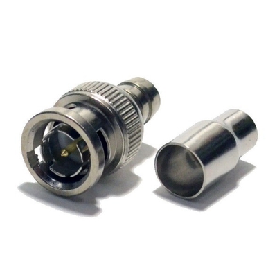 RG59 Coaxial Cable CCTV BNC Male Connector Adapter for Smooth Signal Transmission