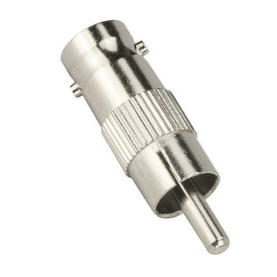 RCA Male to BNC Female Coax Cable Connector Plug for CCTV Camera Installation