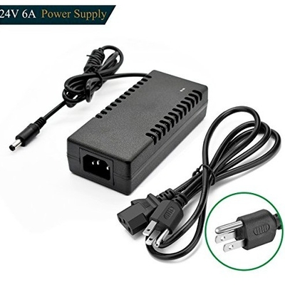 Balck C-Power 150w AC DC Power Supply Adapter with 5mm DC Output Jack for LED EU Plug