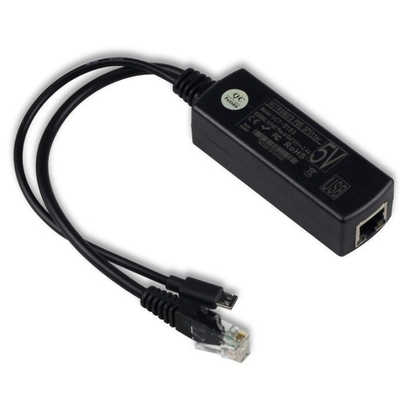 48V to 5V 2.4A PoE Splitter ABS Ethernet Module for Hassle-Free Power Over Ethernet