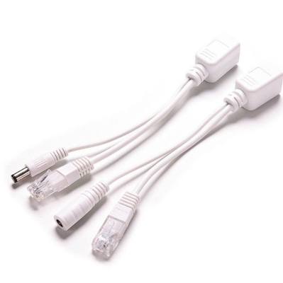 Convenient RJ45 Male Power In to RJ45 Female POE Injector and Adapter Splitter Kit