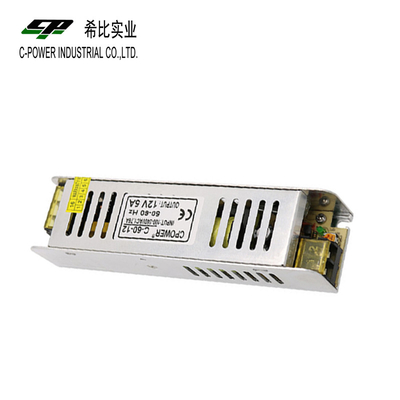 220V Input Voltage Slim Power Supply for TV Systems LED Lights and CCTV 12V DC Output