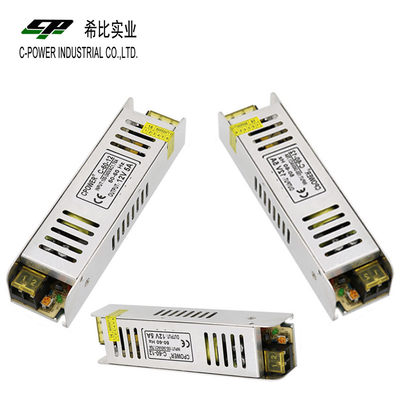 220V Input Voltage Slim Power Supply for TV Systems LED Lights and CCTV 12V DC Output