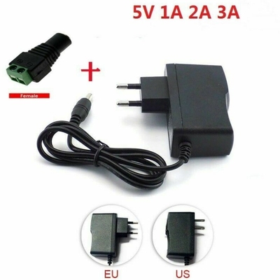 CE Certified C-Power AC to DC Adapter for CCTV LED Strip Lights Output 5V/12V 1/2A