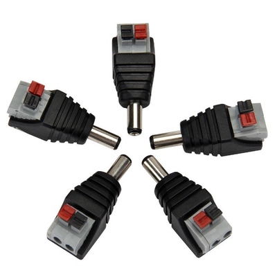 5.5 2.1mm/2.5mm Female DC Power Adapter Connector for Contact Material Brass Gold Plated