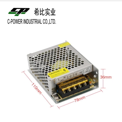 Industrial Power Supply 9V 5A Single Output with Switch Mode Technology and Efficiency