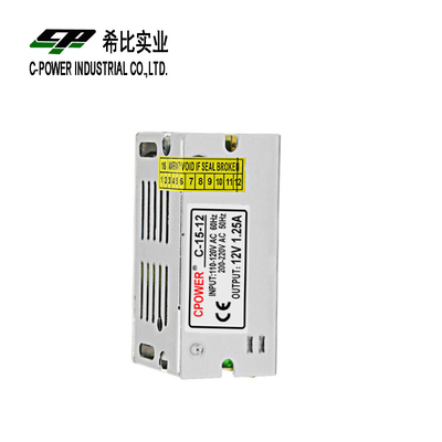 Constant Voltage 15w Fashionable Power Supply Unit 12v DC Power Distribution Unit