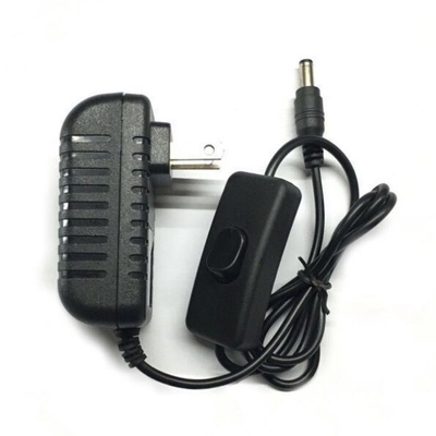 12V 1A/2A C-Power Power Supply with On/Off Switch and DC Connector 5.5*2.5mm/5.5*2.1mm