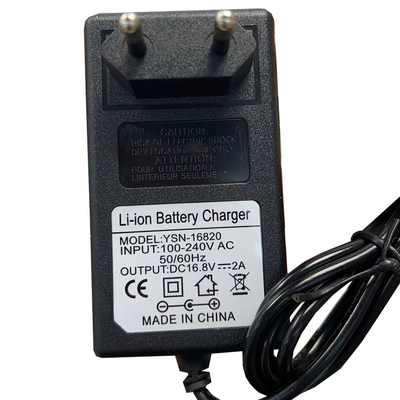 CE FCC ROHS Certified 16.8V 2A Lithium-ion Battery Charger for C-Power Power Adapter