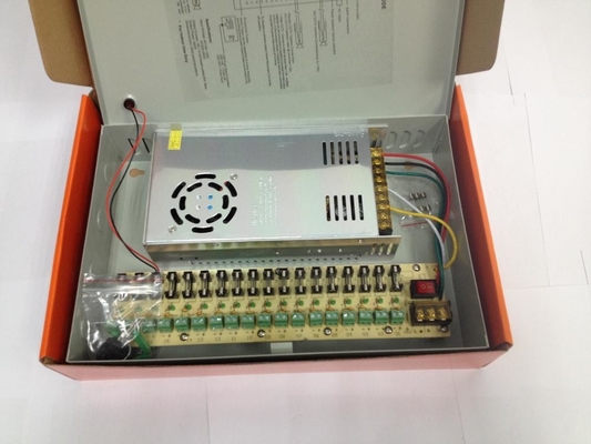 Secure Your CCTV Power Supply with 12V DC 30A 18CH Switch Box and Over-temp Protection