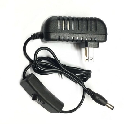 Plug In EU Plug Adapter AC 100-240V DC 12V 2A 24w Power Adapter with ON/OFF Switch