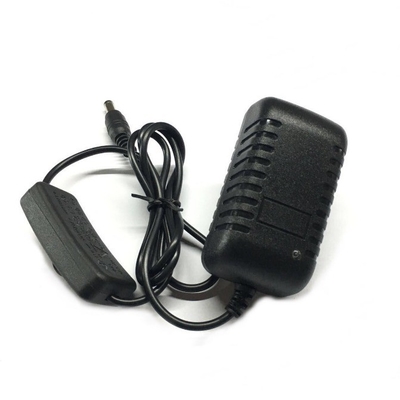 Plug In EU Plug Adapter AC 100-240V DC 12V 2A 24w Power Adapter with ON/OFF Switch