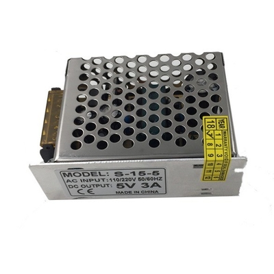 Top- C-Power 5V 3A 15W Switching Power Supply for LED Strip Input 100-240Vac 50-60Hz