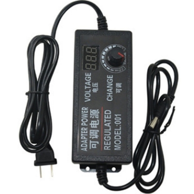 C-Power 3-12V 5A 60W Adjustable Adapter with Optional 1.2M DC Cable and Plug In Design