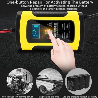 LED Lamp Illumination Yes C-Power's 12V 5A Plug-In Charger for Motorcycle Car Battery