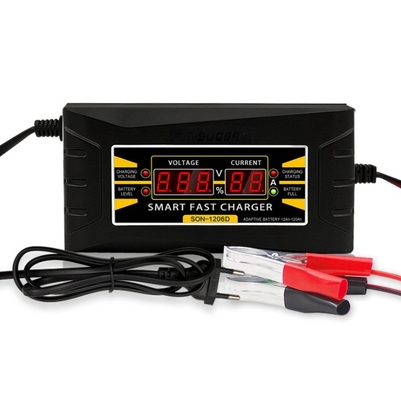 Intelligent C-Power 12V 10A Converter Output Battery Charger for Motorcycles and Cars