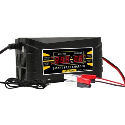 Intelligent C-Power 12V 10A Converter Output Battery Charger for Motorcycles and Cars