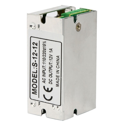 Professional 12V 1A CCTV Power Supply with Short Circuit and Overvolt Protection