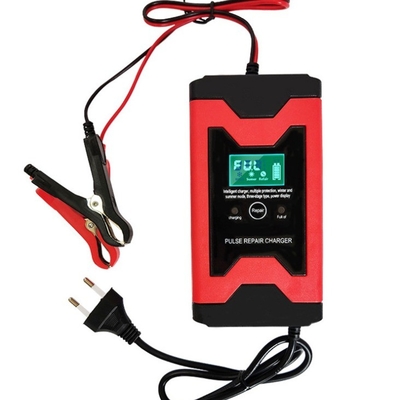 12V6A LCD Display Smart Battery Charger for Car and Motorcycle by C-Power