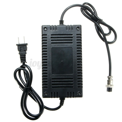 Compact 24V Output Battery Charger 0.35Kg for 24v 6ah Sea Scooter Black at Affordable