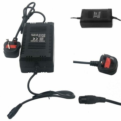 Compact 24V Output Battery Charger 0.35Kg for 24v 6ah Sea Scooter Black at Affordable