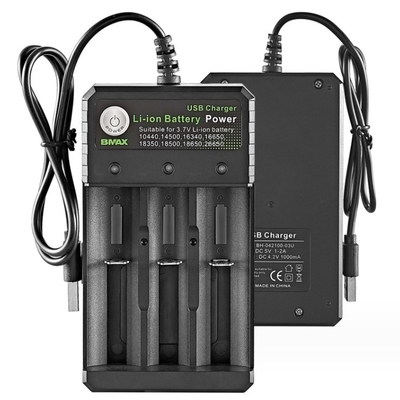 3.6V-6.5V/3A Output Battery Charger for Fast Charging Li-ion Rechargeable Battery