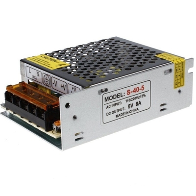 C-Power 110v 220v ac 380v ac 5v 8a dc 40w LED Lighting Switching Power Supply for LED