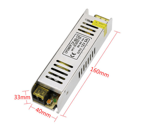 110v 220v AC DC 12v 24v 12v 5A 10A 20A 15A 25A 30A Slim Power Supply with Output Type
