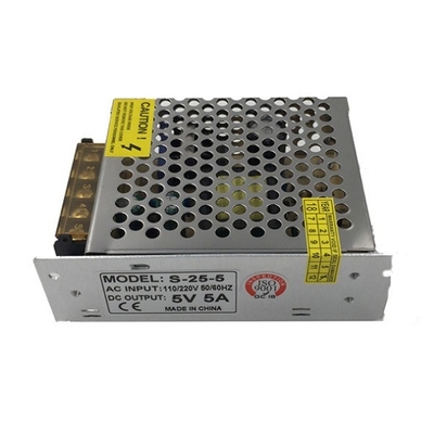 25W DC 5525 Power Supply Input AC 110V 220V 5V 5A with Overtemp Overload Protections