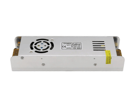 240w 20a slim power supply 24v for single output type and AC110V/220V input voltage