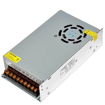 Efficiency 82% 220V/110VAC Input Voltage S-250-24 DC Power Supply with Fan 24V 24V 10A 250W