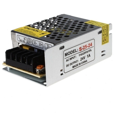 24w 25w C-Power 110v 220v ac dc 24v single output power supply with Overtemp Protection